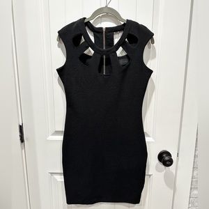 Kardashian black mini dress